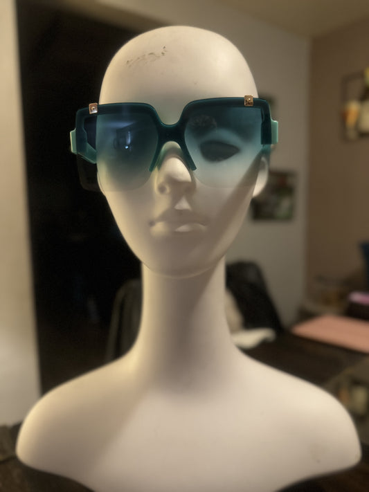 Turquoise Flip Sunnies