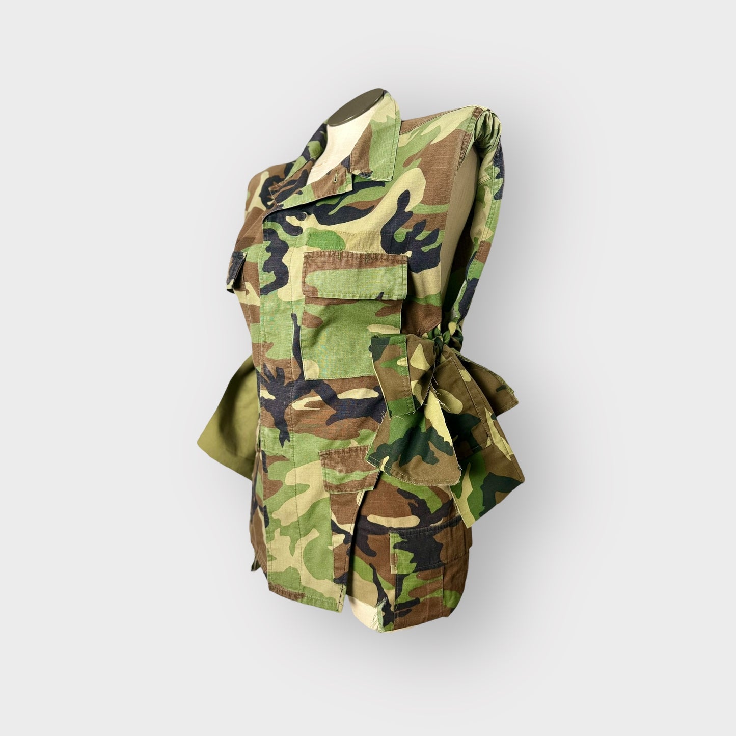 Army Fatigue Power Shoulder Tunic/Vest