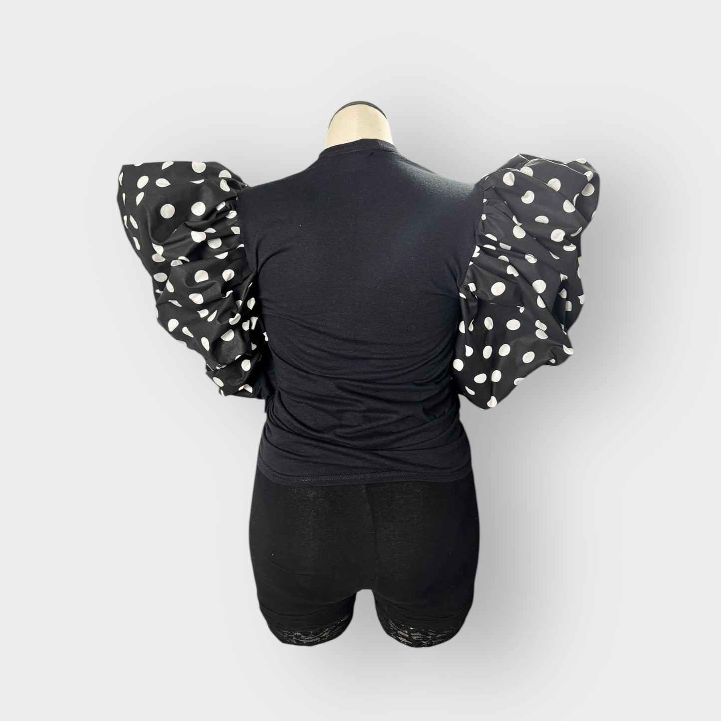 Polka Dot Sleeve BHM Tee