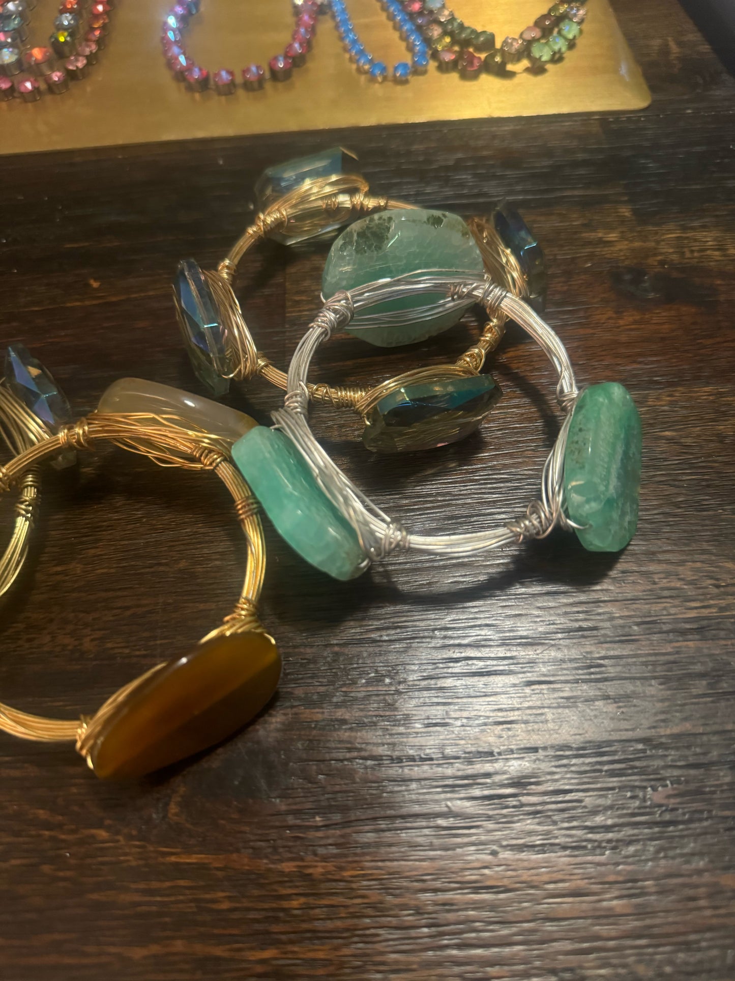 Handcrafted Stone Bangles