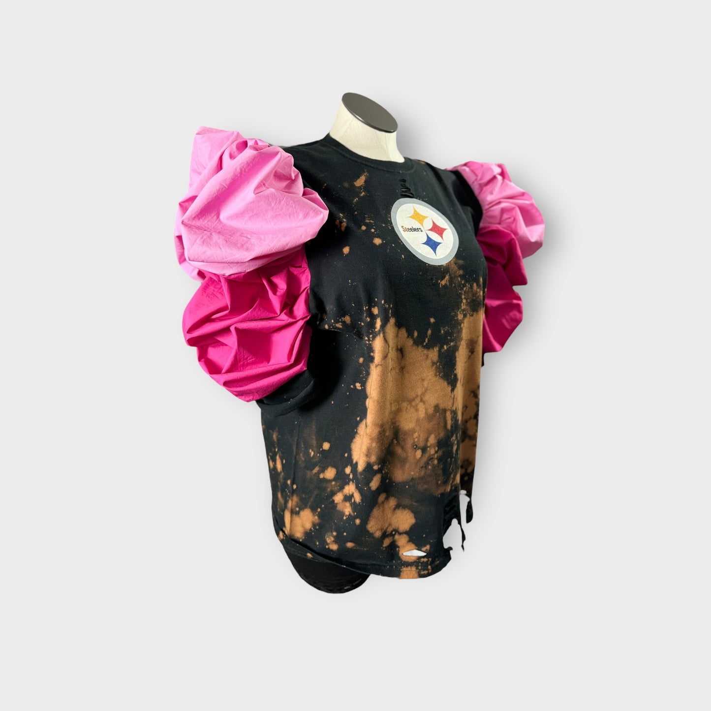 SixBurg Breast Cancer Awareness Couture Sleeve Tee