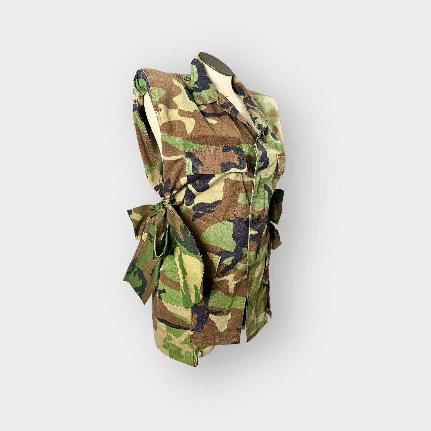 Army Fatigue Power Shoulder Tunic/Vest