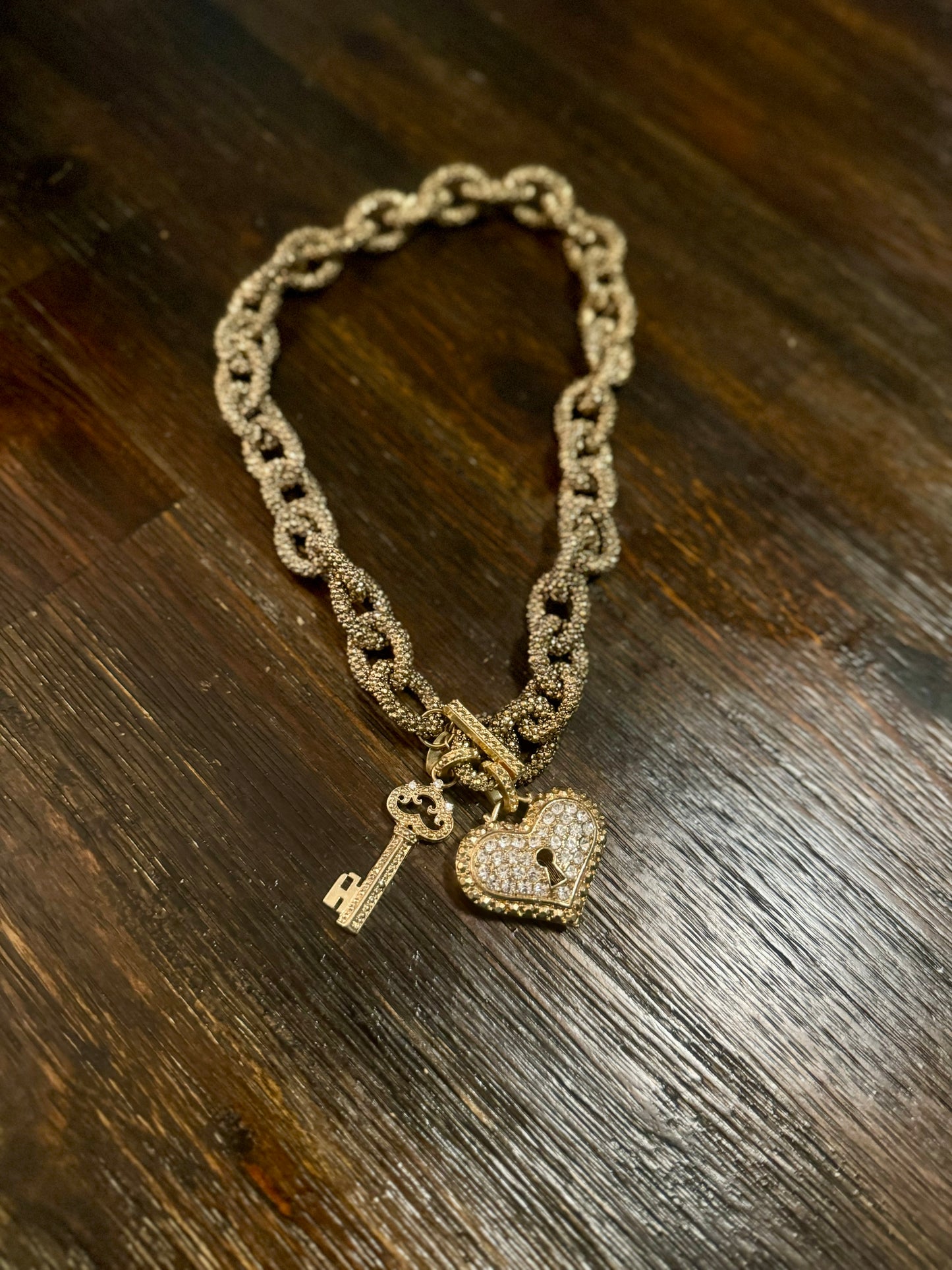 Lock and Key Choker