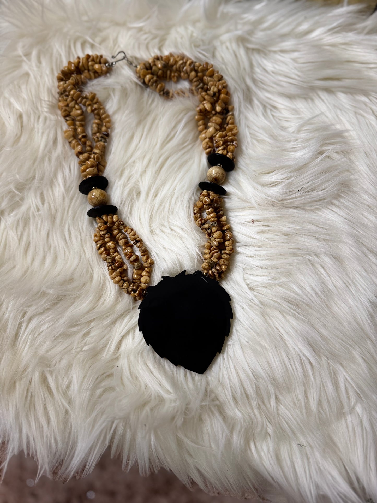 Tribal Lioness Necklace