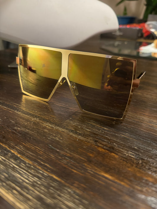 MJB Metallic Gold Sunnies